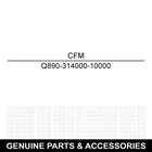 Cfmoto Q890-314000-10000 Front Gear Case Motor New. Price: $246.95.