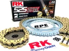 2002-2006 Triumph 800 Bonneville Rk Gold 525 X-ring Race Chain And Sprockets Kit New. Price: $249.95.