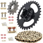 Gold X-ring Chain + Drive Sprocket Assembly For Polaris Rzr 170 2017-2021 New. Price: $69.99.