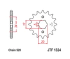 Jt Front Sprocket 13T Tooth TRX200SX Fourtrax 86-97 XL175 73-75 MT250 74-76 New. Price: $16.89.