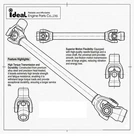 Front Drive Propshaft Fit Polaris Rzr Xp 900 12 #1332993 1332824 New. Price: $102.00.