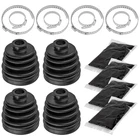 Caltric 2 Rear Axle Inner And Outer Cv Boot Kits Compatible With Black New. Price: $36.09.