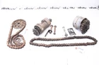 1990 Polaris Trail Boss 250 350L Front & Center Chain Tighteners W/ Sprockets Ok Used. Price: $152.17.