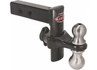 Trimax TRZ6PB Razor Drop/rise Hitch Black W/dual 2" & 2-5/16" Tow-balls New. Price: $184.59.