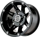 Moose Racing 387X Wheels Black 14X8 4/110 4+4 0230-0631 New. Price: $138.95.