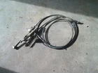 06 Kawasaki Mule 3010 TRANS4X4 Shift & Hi-low Cables W/ Bracket Used. Price: $70.00.