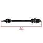 For Yamaha 5TE-F518F-00-00 5UH-2518F-00-00 5UH-2510F-00-00 Front Cv Joint Axle New. Price: $107.25.