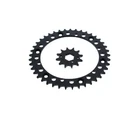 Sprocket Set For Yamaha YFM350 Warrior 1995-1997 12T Front & 40T Rear Black New. Price: $38.30.