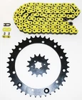 99-03 Yamaha YFM350 Warrior Yellow Non O-ring Chain Black Sprocket 13/41 98 New. Price: $63.75.