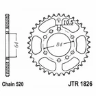 Sprockets Teeth Steel Transmission Crown JTR1826.41 Nuovo. Price: $37.40.