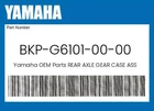 Yamaha Genuine Rear Axle Gear Case Assy BKP-G6101-00-00 New. Price: $1216.27.