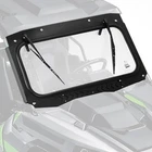 For Kawasaki Teryx Krx 1000 Glass Windshield W/sliding Vent + Dual Manual Wipers New. Price: $419.99.