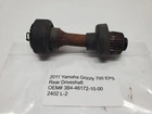2011 Yamaha Grizzly 700 Eps Rear Driveshaft OEM#3B4-46172-10-00 2402(L-2) Used. Price: $18.95.