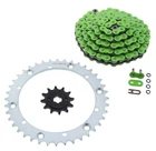 Green O-ring Chain & Sprockets Fit Yamaha Blaster YFS200 1988-1990 12/40 92L New. Price: $74.75.
