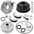 Rear Brake Drum Hub Plate Cover Bearing Seal For Honda Fourtrax 4X4 TRX300FW New. Price: $188.00.