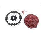 2004 2007 Yamaha YFM350 Raptor Red O-ring Chain And Black Sprocket 15/38 New. Price: $74.75.