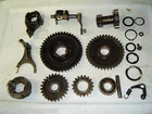 1998 Suzuki Quadrunner 250 4X4 High Low Range Transmission Gears Shift Fork Used. Price: $88.00.