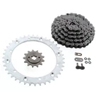 O-ring Chain & Silver Sprockets 13/40 92L Fits 1988-2006 Yamaha Yfs Blaster New. Price: $73.69.