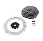 Non O-ring Chain & Silver Sprocket 15/41 102L Fits 1995-2000 Yamaha 350 Warrior New. Price: $60.45.