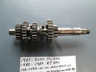 Yamaha 1982 1985 XT200 / TW200 1987 2020 Main Axle Assembly 15A-17411-01-00 Used. Price: $59.95.