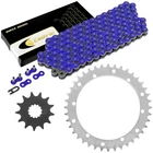 Caltric Blue Drive Chain And Sprockets Kit Compatible With Yamaha Raptor 660R Yf New. Price: $89.08.