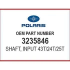Polaris Input Shaft 3235846 Oem New. Price: $289.99.