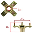 Caltric Rear Wheel Hub & Axle For Suzuki LT-Z400 Quadsport 2003-2008 New. Price: $209.10.