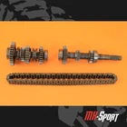 1996 Sportsman 500 Oem Transmission Gearcase Input Reverse Shaft Gears Chain Used. Price: $299.99.