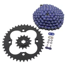 1988 1989 Honda Blue O-ring Chain And Black Sprocket 14/39 92L New. Price: $74.75.