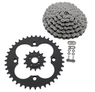 2005-2008 Honda Sportrax TRX400EX O-ring Chain & Black Sprockets 14/39 94L New. Price: $69.25.