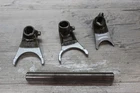 Honda Recon TRX250 Transmission Gear Shift Forks Set Used. Price: $21.21.