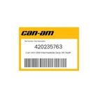 Can-am Genuine Intermediate Gear, 56 Teeth 420235763 New. Price: $77.49.