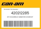 Can-am Genuine Kit Couvercle Variator Cover 420212285 New. Price: $179.99.