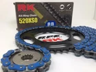 2005-24 Suzuki DRZ400SM Blue Rk X-ring Race Chain And Sprockets Kit Super Motard New. Price: $219.95.