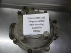 Polaris 2005 Magnum 330 4X4 Atv Rear Housing Used. Price: $50.00.