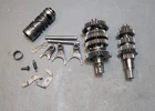 Kawasaki KX60 Transmission Main Counter Output Shaft & Gears Forks Drum Used. Price: $40.00.