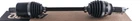 Polaris Sportsman Scrambler 850 1000 Front Left / Right Axle 2016 - 2025 New. Price: $100.00.