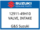 Suzuki Oem Part 12911-49H10 Valve,intake New. Price: $88.72.