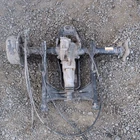 02-07 Suzuki Eiger 400 4X4 Complete Rear Assembly Differential, And Brakes Used. Price: $400.00.