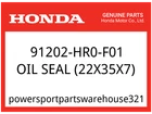 Honda Oem Part 91202-HR0-F01 Oil Seal (22X35X7) New. Price: $10.25.