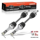 Pair (2) Front Cv Axle Shaft Assembly Driver And Passenger Side New. Price: $188.32.