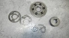 1982 Yamaha J Primary Drive Gear With Key 5H0-16111-00-00 Used. Price: $30.00.