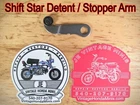 Transmission - Shift Star Detent Arm 24430041010 Honda Z50 CT70 SL70 XL70 New. Price: $18.50.