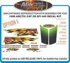 1998 Arctic Cat Zr 440 Efi Decal Kit , Reproductions 500 600 700 New. Price: $84.15.