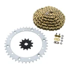 Gold O-ring Chain & Silver Sprocket 12/40 92L 2000-2003 Yamaha Yfs Blaster New. Price: $74.75.