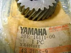 Nos Oem Yamaha Primary Drive Gear 1983 YT175 Atv 20E-16111-00 New. Price: $67.99.
