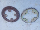 2004 05 Polaris Predator 500 Rear Axle Sprocket Rotor Disc Oem Used. Price: $85.00.