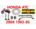 Honda Atc 200X 83-85 D.i.d Timing Cam Chain / Valves Guides Seals Sprocket New. Price: $154.97.