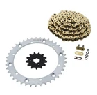 1989 1992 Yamaha YFM350 Warrior Gold O-ring Chain & Silver Sprocket 13/40 New. Price: $74.75.