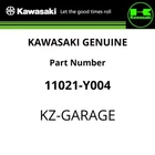 Kawasaki Genuine Mission Case 11021-Y004 New. Price: $120.76.